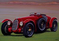 Peinture Alfa Romeo 8C 2900A Botticella Spider 1936