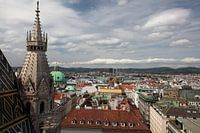 Blick über Wien, Österreich