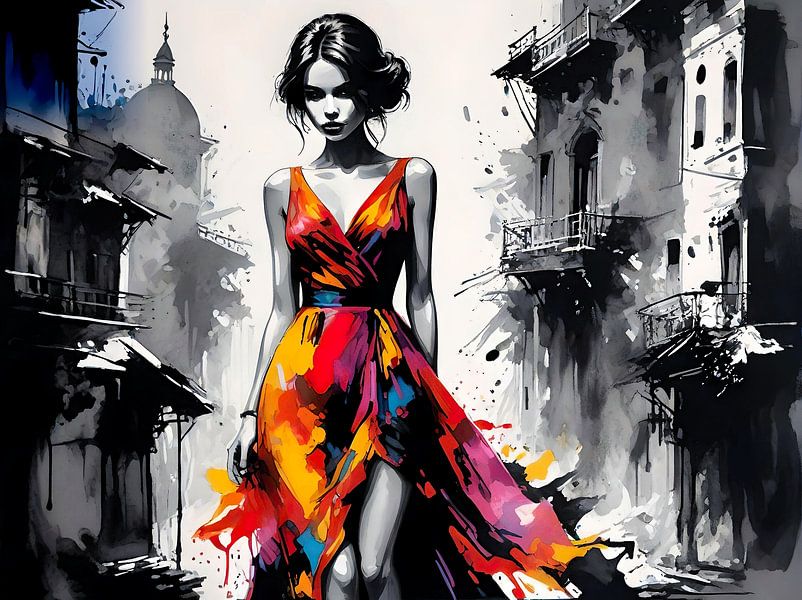 La couleur dans la dévastation par Retrotimes