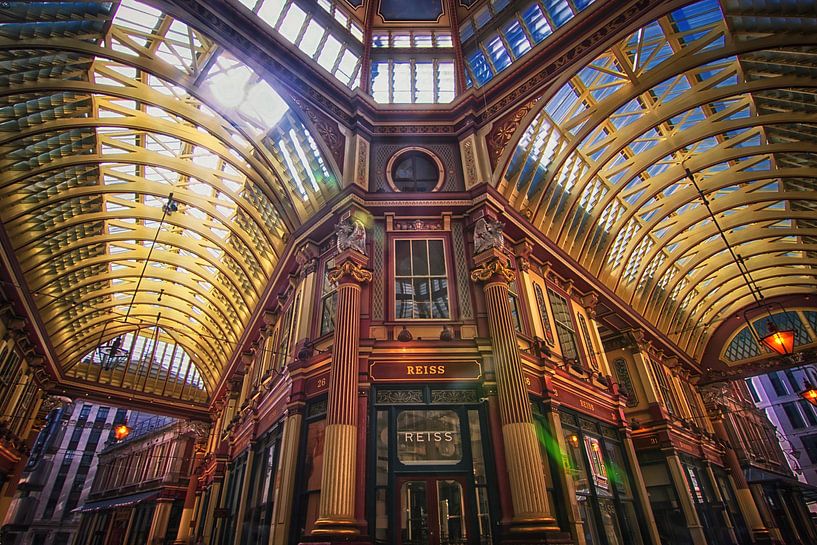 London Leadenhall Market IV / Market / Marketplace by Marlika Art