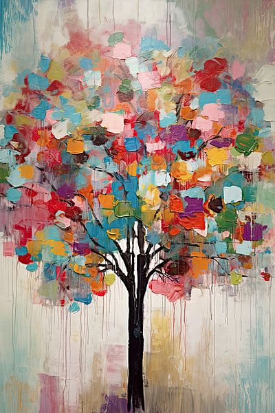 Colourful tree by Imagine