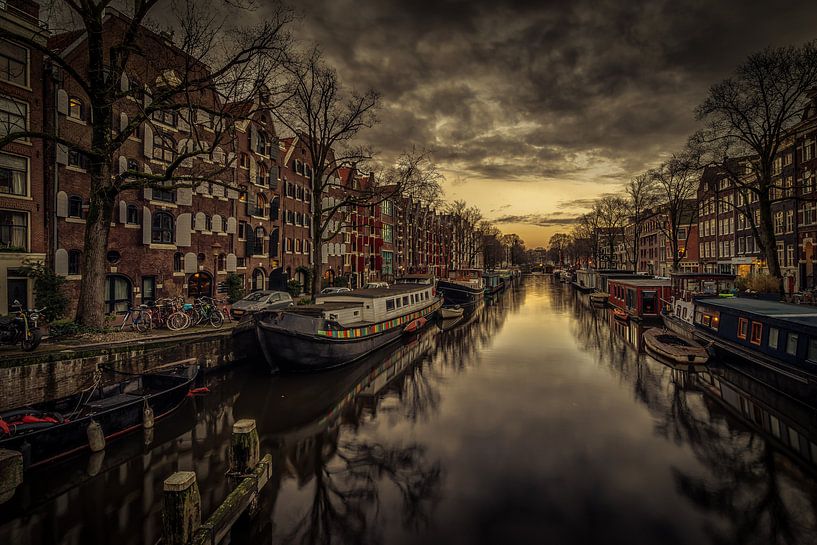 Brouwersgracht Amsterdam von Mario Calma