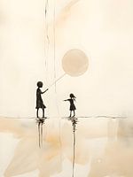 Twee meisjes en een ballon