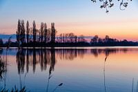 Sunrise in Zwolle at the Aaplas.