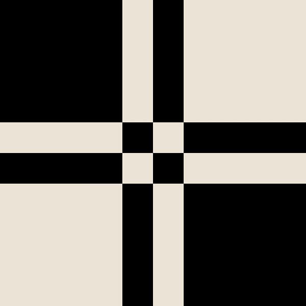 Stilvolles Quadrat von Harry Hadders Design