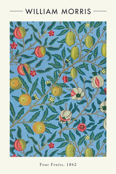 William Morris - Four Fruits by Walljar