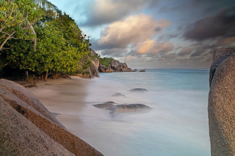 Traumstrand Anse Source d&#039;Argent (La Digue / Seychellen) von t.ART