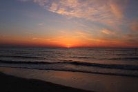 Sunset in Scheveningen