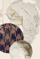 Afrikanische Kunst Farbe