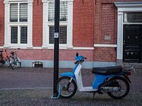 Roller im alten Zentrum von Utrecht