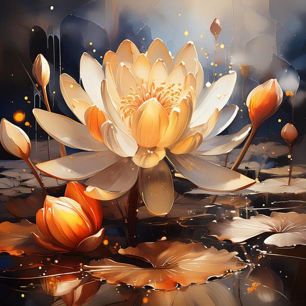 Nénuphars - water lilies - nénuphars- par Reiner Borner