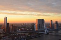Sunrise over Rotterdam