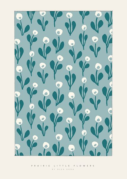 Prairie little Flowers by Álex Roda by The Artcircle