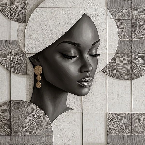 Entouré de formes géométriques par Bianca ter Riet