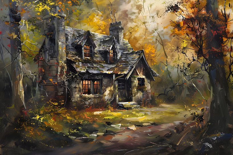 Waldhäuschen von It starts with Art