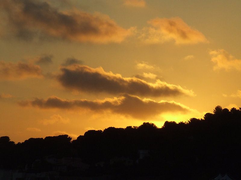 Frankrijk - Zonsondergang by Kevin van Lieshout