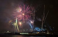 siervuurwerk bij de Erasmusbrug