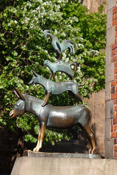 Bremen Town Musicians, Bremen by Torsten Krüger