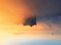 Elbphilharmonie Hamburg im Nebel