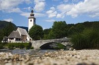 St. John the Baptist's Church from the beach