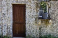 Tür zum versteckten Garten