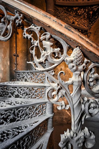 Escalier en fonte par Bjorn Renskers