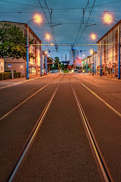 Lever de soleil à Chemnitz par Johnny Flash