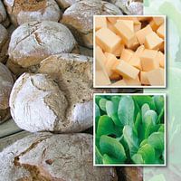 Food mix bread