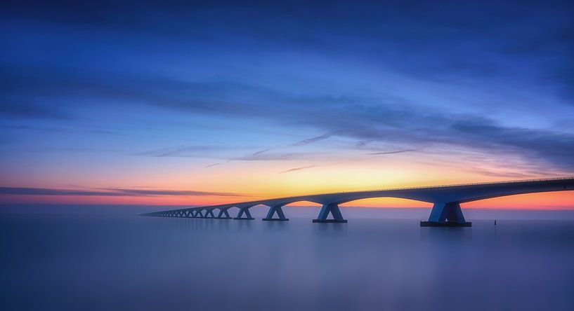 Zeelandbrug by Photo Wall Decoration