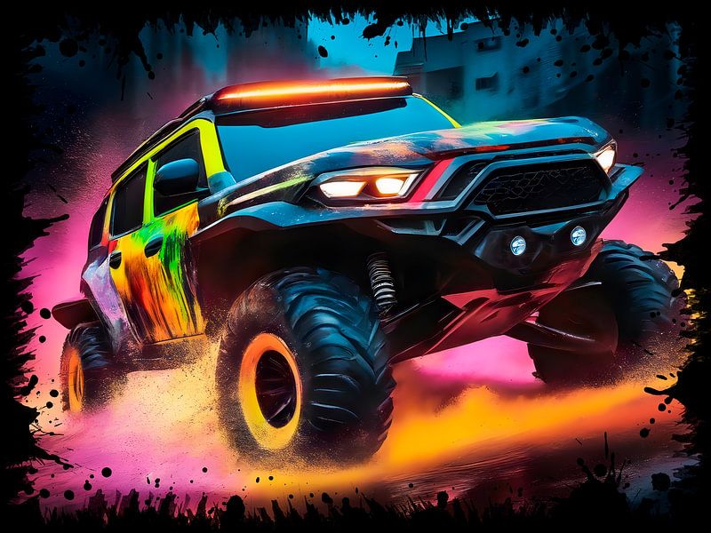 Véhicule tout-terrain imposant par Melanie Viola