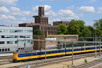 Inkpot et intercity à la gare centrale d'Utrecht