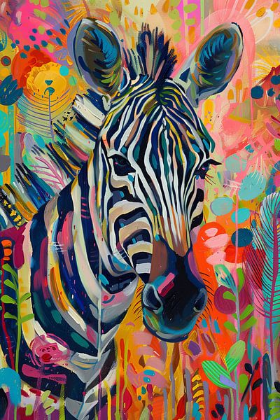 Zebra von Poster Art Shop