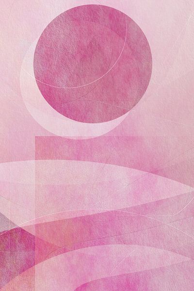strange world in pink by Christine Bässler
