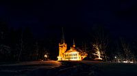 Jokkmokk Kirche im Schnee