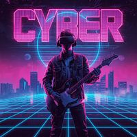 Neon Cyber Guitar Hero: Retrowave Synthwave VR Rocker