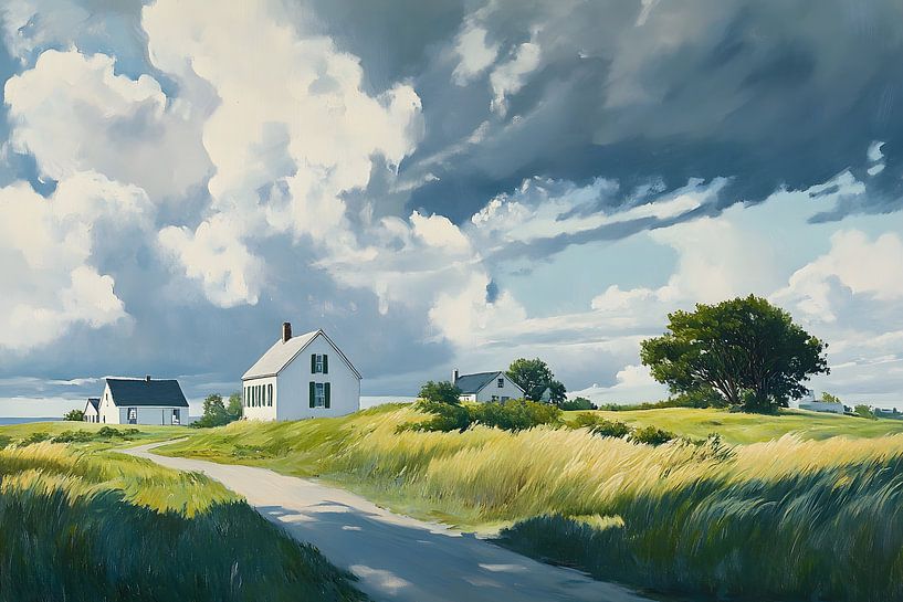 Stilte boven Nantucket Island van Skyfall