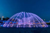 La fontaine des vagues bleues à Arnhem