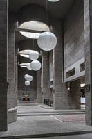 De straat van de processie in de Pastor van Arskerk