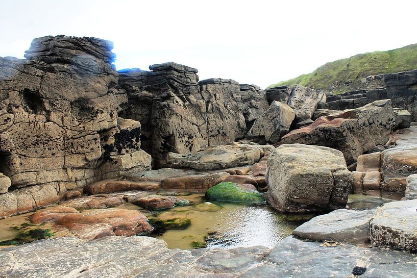 Onder water wereld voor even zichtbaar... van Yria Meijer