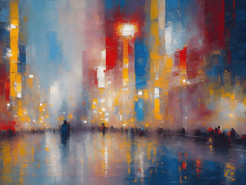 Stadtleben von Jolique Arte