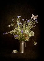 Still life with wildflowers