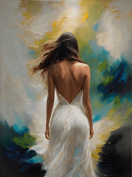 Ein Engel von einer Frau von Jolique Arte