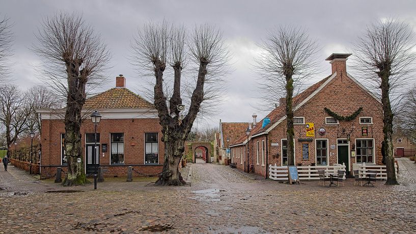 Zentraler Platz @ Festung Bourtange von Rob Boon