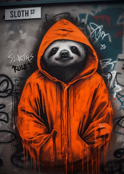 Paresseux de rue par Andreas Magnusson