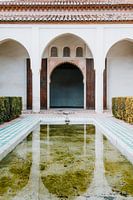 Innenhof der Alhambra in Granada