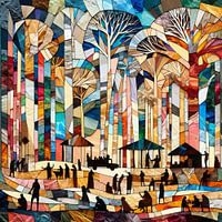 Collage Das bunte Reich