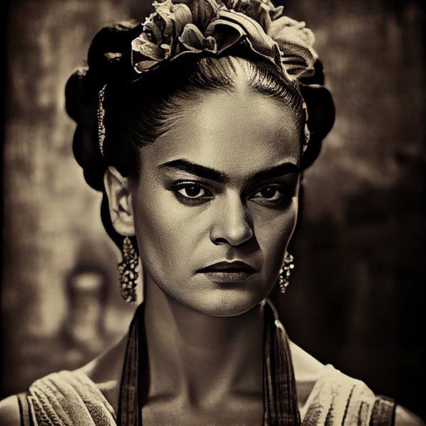 Frida sépia nostalgique I par Bianca ter Riet