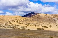 Wüste unter blauem Himmel, Lanzarote