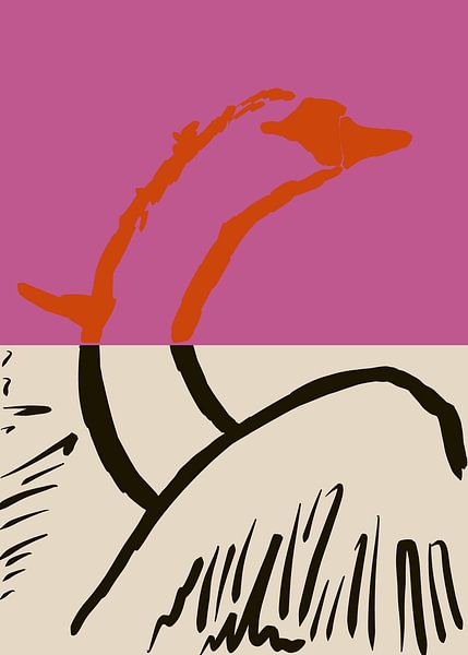 Heller Wasservogel von Atelier Cosa