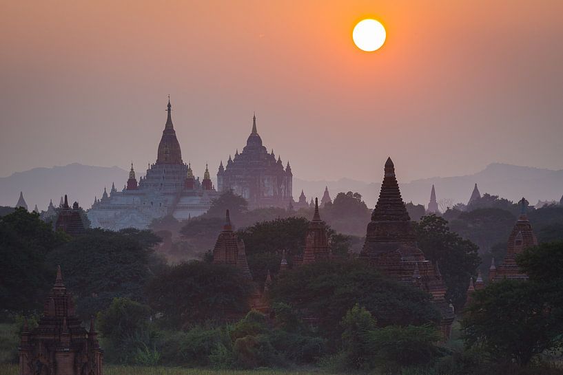 Die Tempel von Bagan in Myanmar von Roland Brack